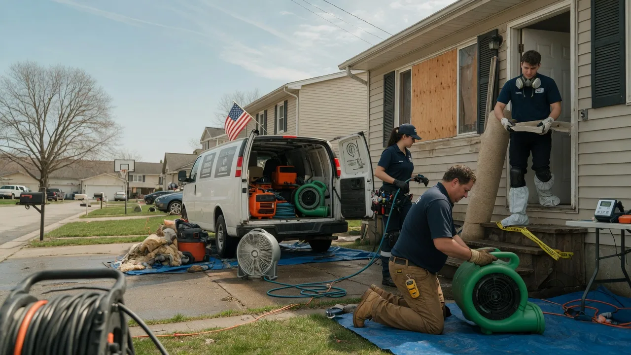 Water Damage Restoration in Seminole, PA near me